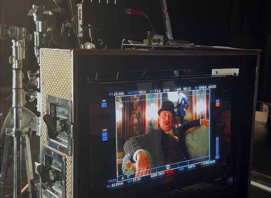 Playback monitor on a Kinesis shoot